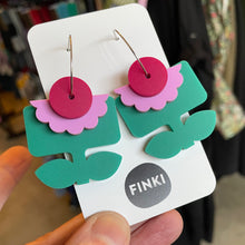 Load image into Gallery viewer, Retro Flower Dangles