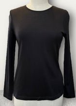 Load image into Gallery viewer, Merino L/S Top - Black