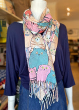 Load image into Gallery viewer, Winter Scarf - Cats/Multi