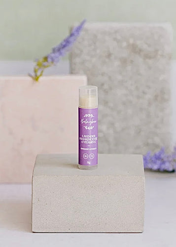 Organic Lip Balm - lavender/frankincense