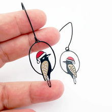 Load image into Gallery viewer, Christmas Kookaburra Earrings