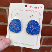 Load image into Gallery viewer, Big Square, Hand Painted Earrings
