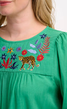 Load image into Gallery viewer, Hyma Top - Green Leopard