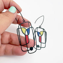 Load image into Gallery viewer, Art School Dropout Earrings - Primary