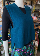 Load image into Gallery viewer, Ride Merino Knit Vest - Deep Cyan