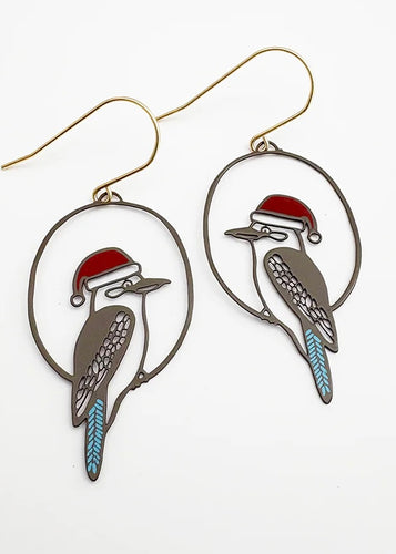 Midi Christmas Kookaburra Dangles