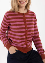 Load image into Gallery viewer, Danesaga Glitter Cardigan - Chili/Cherry