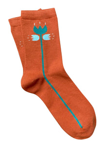 Maude socks -Paprika