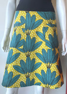 Flare Skirt - Palm/Citrus