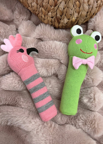 Hand Knit Rattle