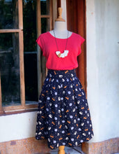 Load image into Gallery viewer, Poppy Skirt - Cats n’ Fish