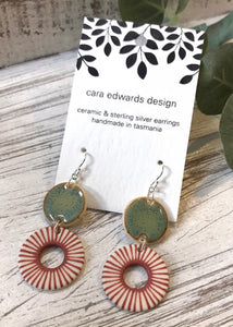 Stripey Circle - Duo Drops