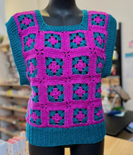 Load image into Gallery viewer, Crochet Granny Vest