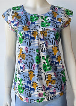 Load image into Gallery viewer, Smock Top - Cacti Horse