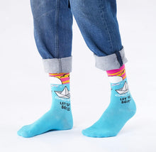 Load image into Gallery viewer, Crew Socks - Let That Shit Go