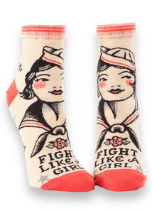 Ankle socks - Fight Like A Girl