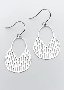 Mini Callisia Earrings - Silver