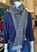 Load image into Gallery viewer, Winter Scarf - Bobble/Black