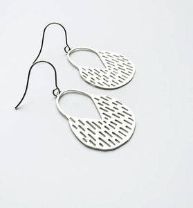Mini Callisia Earrings - Silver