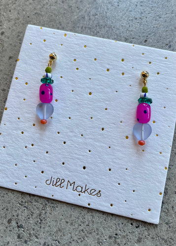 Lexi Dainty Flower Earrings: S1