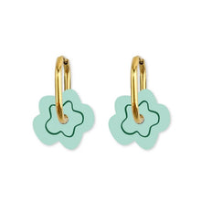 Load image into Gallery viewer, Cami Flower Earring - Mint