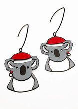 Load image into Gallery viewer, Midi Christmas Koala Dangles