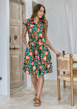 Load image into Gallery viewer, Ursula Dress - Neon Jungle