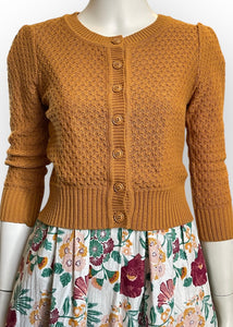 3/4 Sleeve Cardi - Bronze