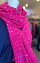Load image into Gallery viewer, Winter Scarf - Spots/Hot Pink