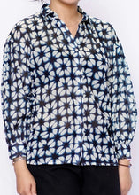 Load image into Gallery viewer, Sienna Shirt, Indigo Bloom