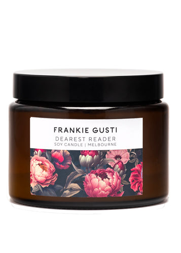 Frankie Gusti Candle - Dearest Reader