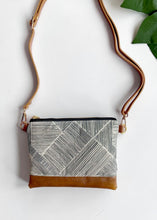 Load image into Gallery viewer, Small Crossbody Bag - Black and White Sketch