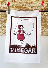 Load image into Gallery viewer, Iconic Tea Towel - Skipping Girl