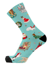 Load image into Gallery viewer, Red Fox Sox - size M - Santa Paws