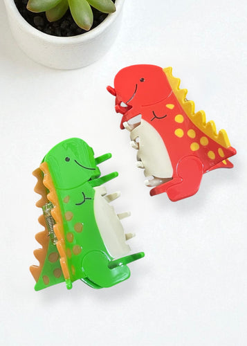 Hair Claw Clip, Dinosaur