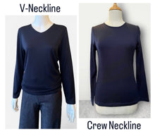 Load image into Gallery viewer, Merino L/S Top - Charcoal