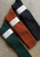 Load image into Gallery viewer, Rib, Long Merino Wool Socks