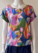 Load image into Gallery viewer, Boxy top, Tropical Days