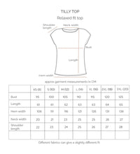 Load image into Gallery viewer, Tilly Top - Sun &amp; Clouds/Blue