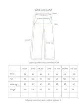 Load image into Gallery viewer, Wide Leg Pant - Black