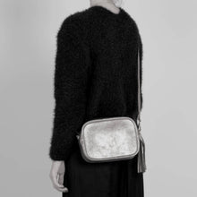 Load image into Gallery viewer, Crossbody Bag - Metallic, Gun Metal