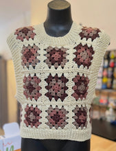Load image into Gallery viewer, Crochet Granny Vest