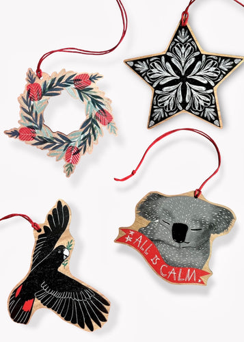 Wooden Christmas Ornament