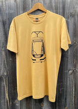 Load image into Gallery viewer, Mens Screen Print Tee - E-Class Tram/Mustard