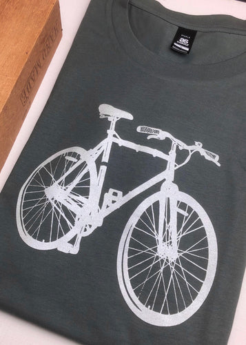 Mens Bike tee - Coal
