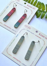 Load image into Gallery viewer, Midi Bar, Reversible Earrings
