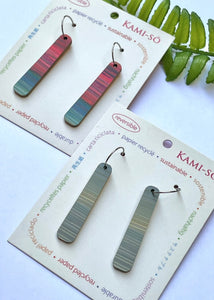 Midi Bar, Reversible Earrings