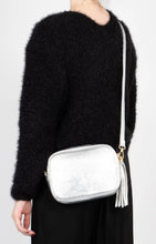 Load image into Gallery viewer, Crossbody Bag - Metallic Silver