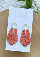 Load image into Gallery viewer, Horan Earrings, Soft Red