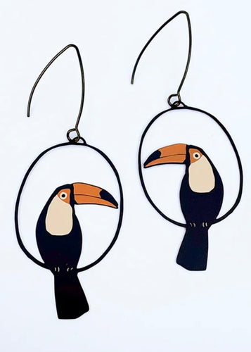 Midi Toucan Earrings